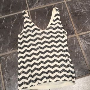 J Crew Sequin Top.       Small